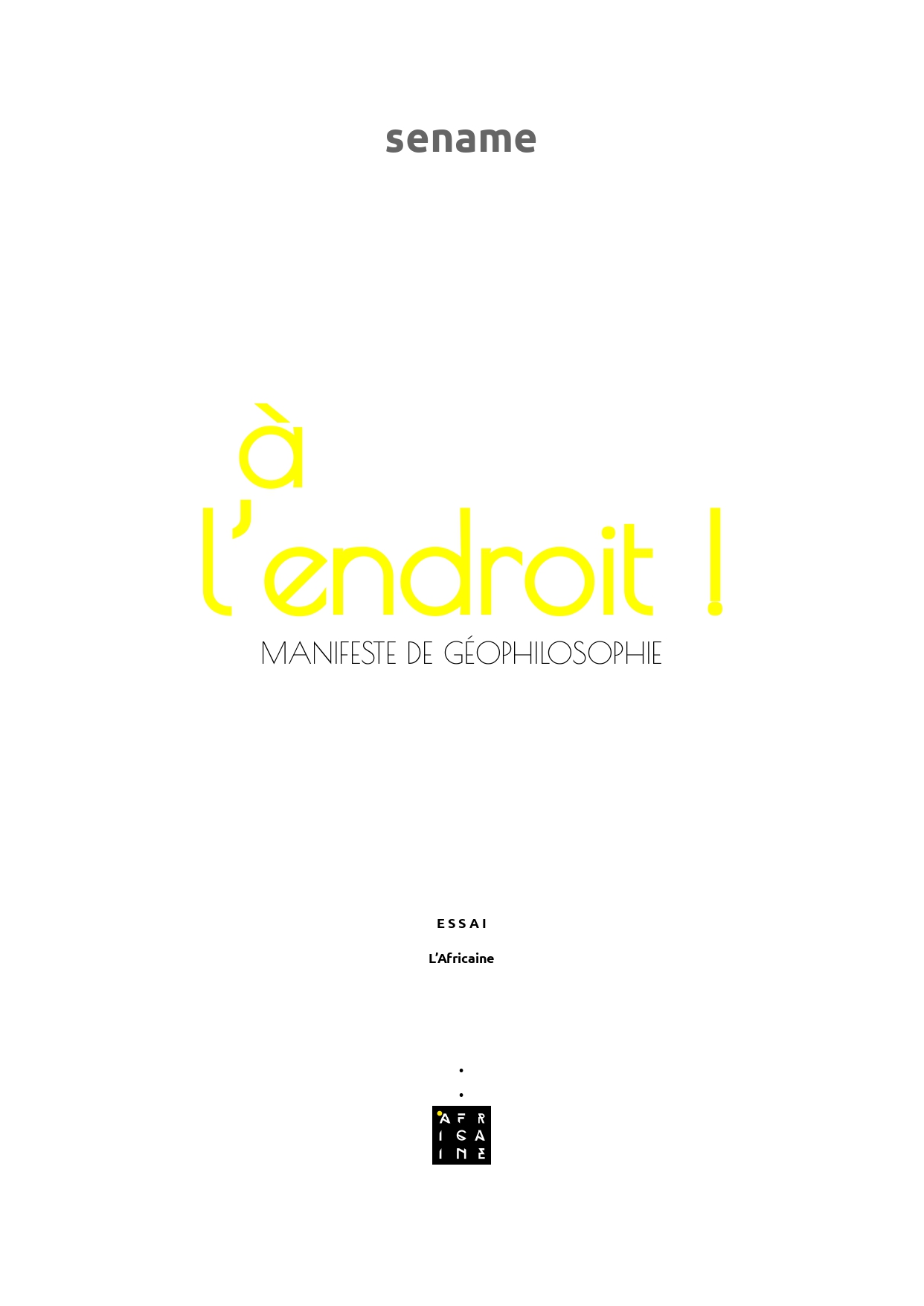 à l'endroit !